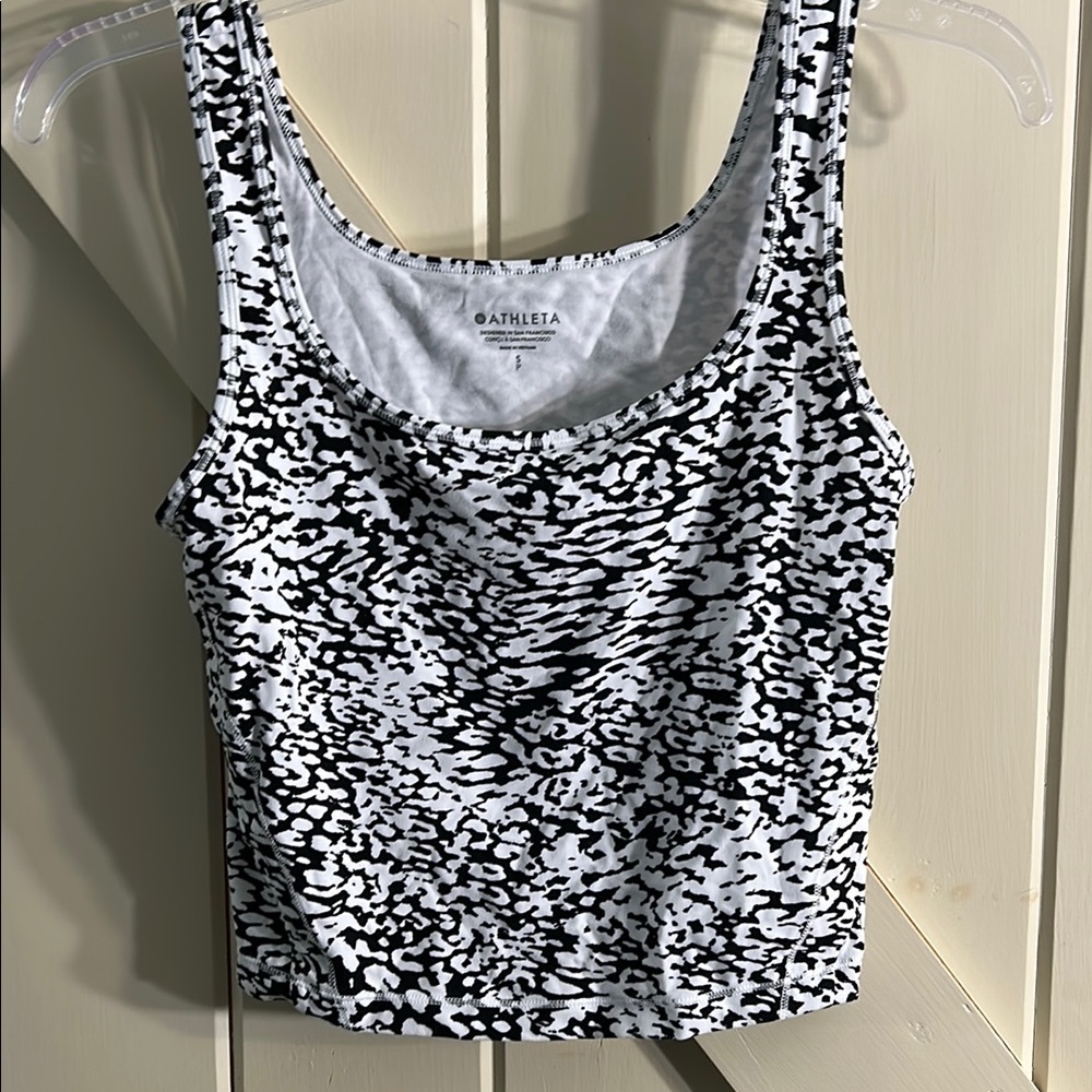 Athleta Black and White Women's Top